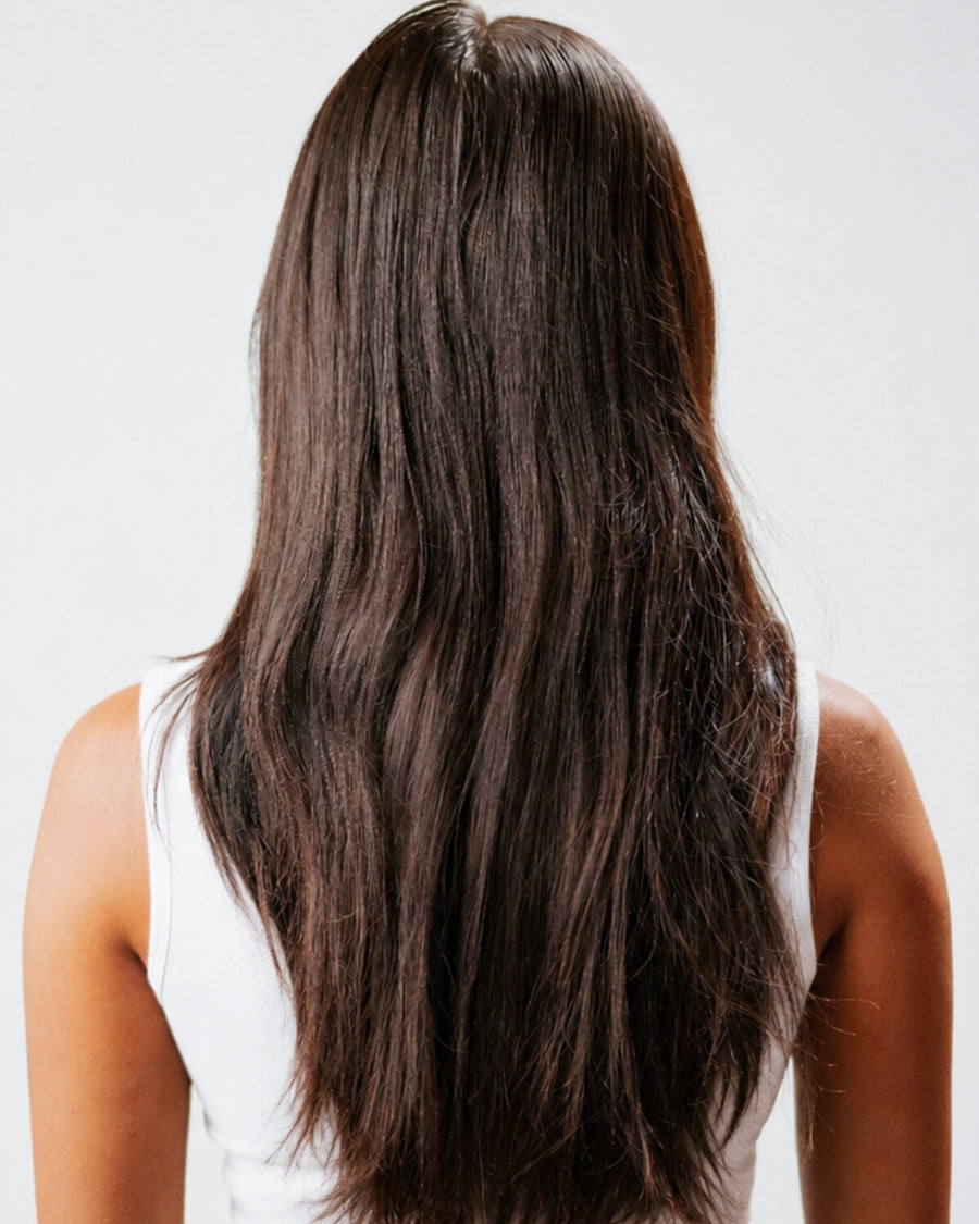 Hair before application of So Deep